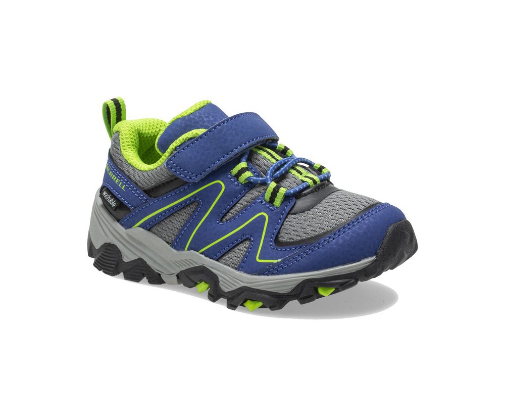 Tenis Criança - Merrell Trail Quest Jr. - Azuis/Verdes - CMX942701